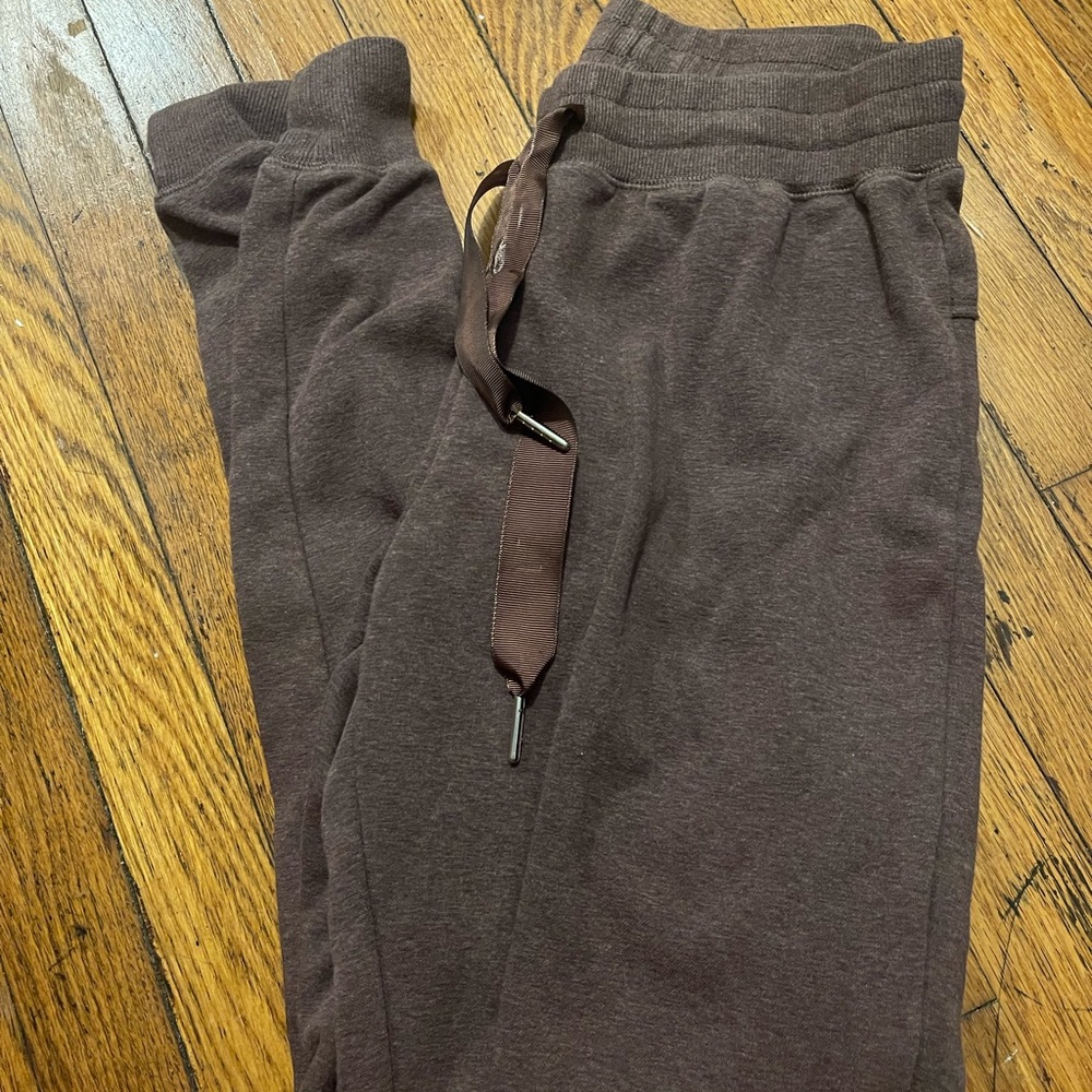 grey/purple ems joggers